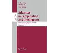 Advances In Computation And Intelligence