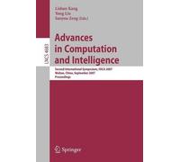 Advances In Computation And Intelligence : Second International Symposium, Isica 2007, Wuhan, China, September 21-23, 2007, Proceedings