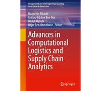 Advances In Computational Logistics And Supply Chain Analytics