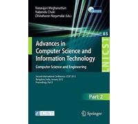 Advances In Computer Science And Information Technology. Computer Science And Engineering
