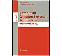 Advances In Computer Systems Architecture