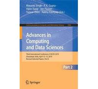 Advances In Computing And Data Sciences