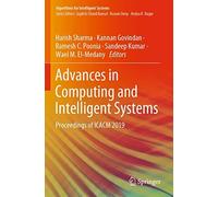 Advances In Computing And Intelligent Systems