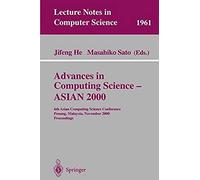 Advances In Computing Science - Asian 2000