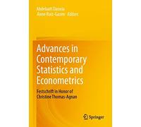 Advances In Contemporary Statistics And Econometrics