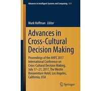 Advances In Cross-Cultural Decision Making