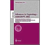 Advances In Cryptology - Asiacrypt 2002