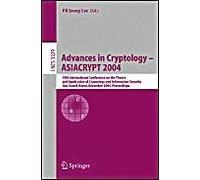 Advances In Cryptology - Asiacrypt 2004