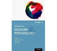Advances In Culture And Psychology