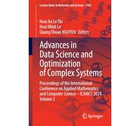 Advances in Data Science and Optimization of Complex Systems: Proceedings of the International Conference on Applied Mathematics and Computer Science - ICAMCS 2024, Volume 2