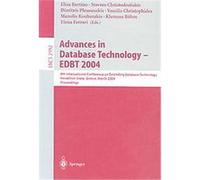 Advances in Database Technology-Edbt 2004, Lecture Notes in Computer Science International Conference on Extending Database Technology 2004 Herakl (Auteur)