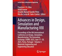 Advances in Design, Simulation and Manufacturing VIII