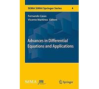 Advances In Differential Equations And Applications