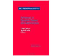 Advances In Dynamic Games And Applications