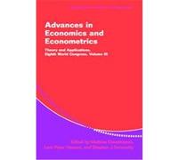 Advances in Economics and Econometrics, Econometric Society Monographs