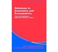 Advances in Economics and Econometrics, Econometric Society Monographs