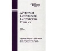 Advances in Electronic and Electrochemical Ceramics Various (Auteur)