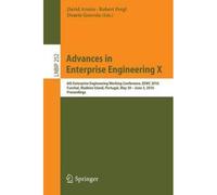 Advances In Enterprise Engineering X