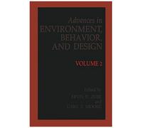 Advances In Environment, Behavior And Design