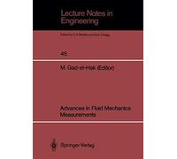 Advances In Fluid Mechanics Measurements