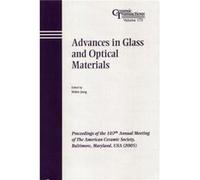 Advances in Glass and Optical Materials Na (Auteur)