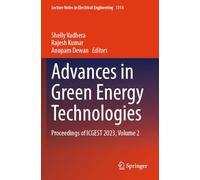 Advances in Green Energy Technologies: Proceedings of ICGEST 2023, Volume 2