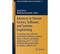 Advances In Human Factors, Software, And Systems Engineering