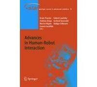 Advances In Human-Robot Interaction Springer Tracts In Advanced Robotics