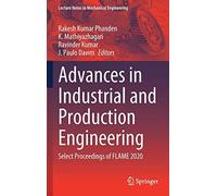 Advances In Industrial And Production Engineering