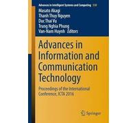 Advances In Information And Communication Technology