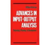 Advances in Input-Output Analysis