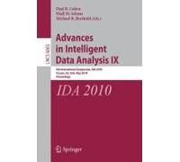 Advances In Intelligent Data Analysis Ix