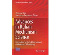 Advances In Italian Mechanism Science