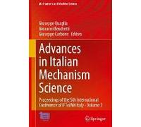 Advances In Italian Mechanism Science