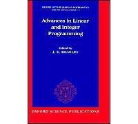 Advances In Linear And Integer Programming