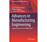 Advances In Manufacturing Engineering