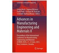 Advances In Manufacturing Engineering And Materials Ii