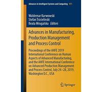Advances In Manufacturing, Production Management And Process Control