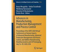Advances In Manufacturing, Production Management And Process Control