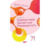 Advances in Materials Science Research. Volume 71