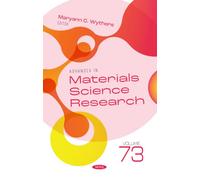 Advances in Materials Science Research. Volume 73