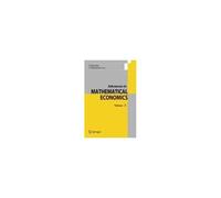 Advances In Mathematical Economics