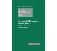 Advances In Mathematical Systems Theory