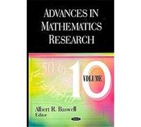 Advances In Mathematics Research