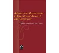Advances in Measurement in Educational Research and Assessment by J. P. Keeves G. N. Masters Hardcover Book