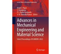 Advances In Mechanical Engineering And Material Science