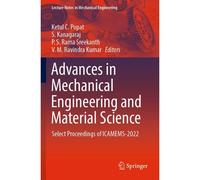 Advances In Mechanical Engineering And Material Science