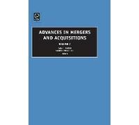 Advances In Mergers And Acquisitions