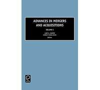 Advances in Mergers and Acquisitions