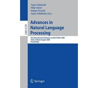 Advances In Natural Language Processing